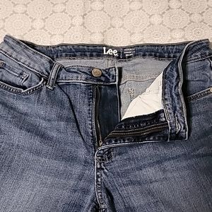 Lee Jeans, 12 Med, Regular fit, Straight leg, Mid rise GUC